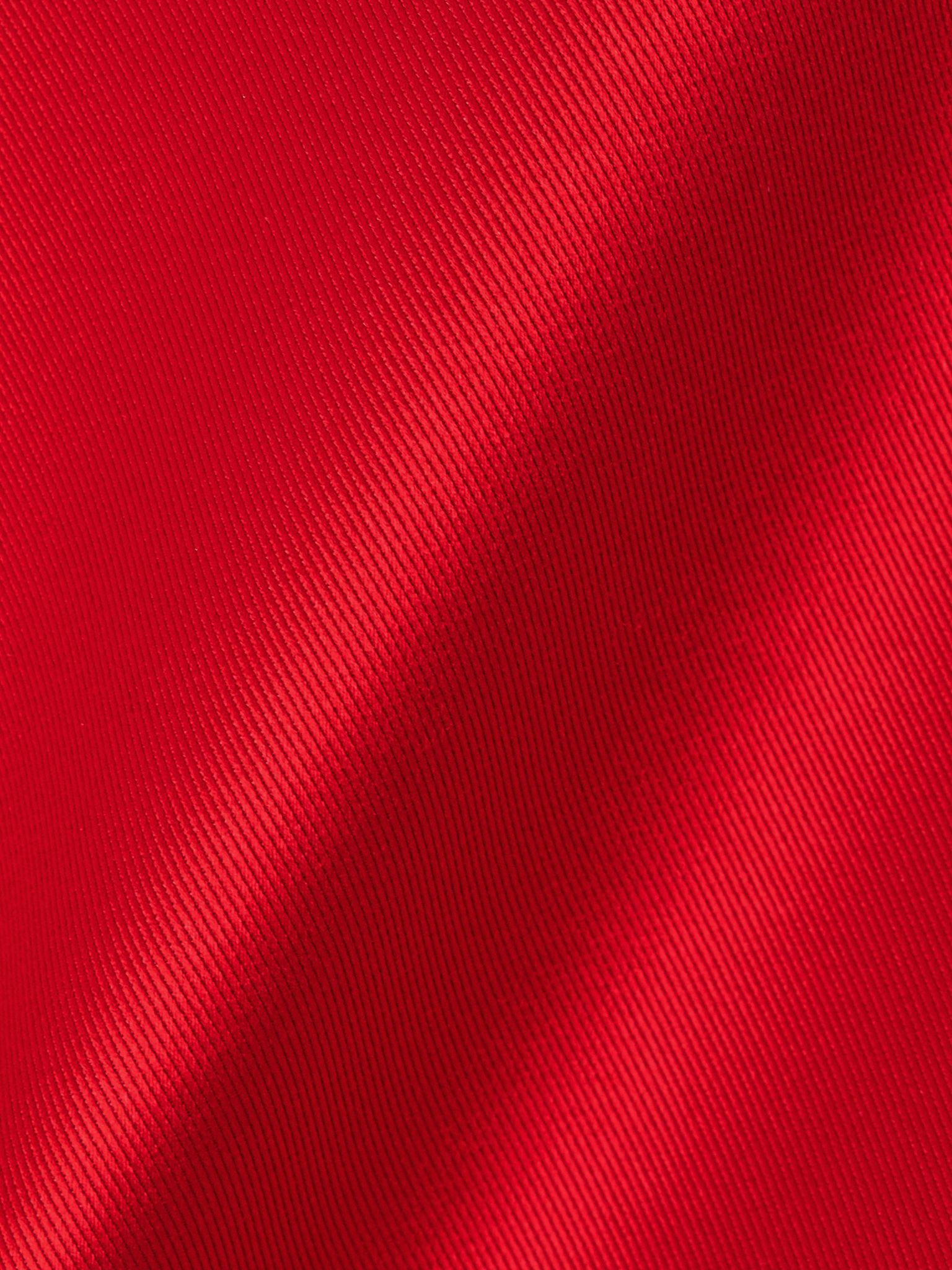 Silk-gabardine mini skirt Red - 4
