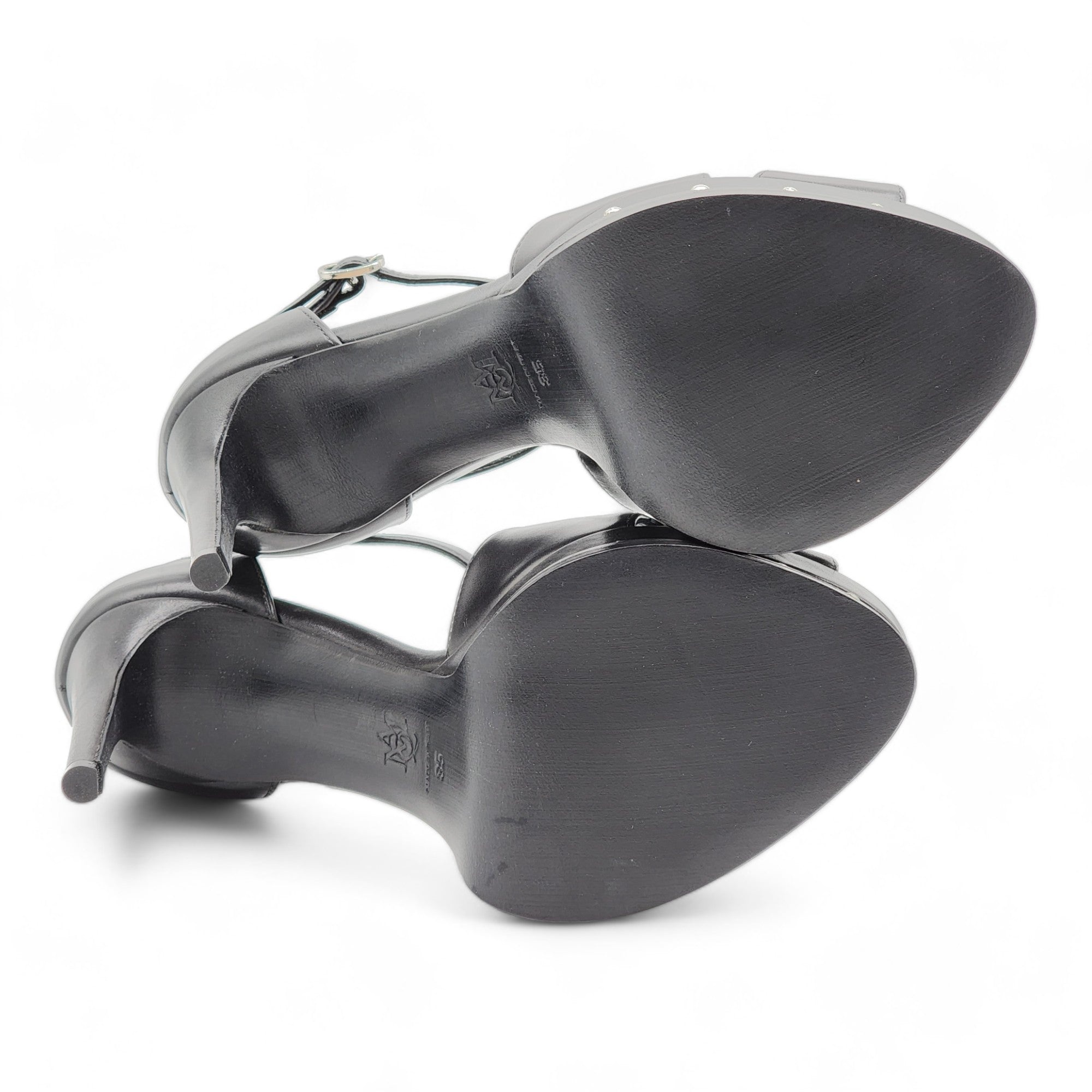 Alexander McQueen Platform Pumps - Leather - Black - 35 - 6