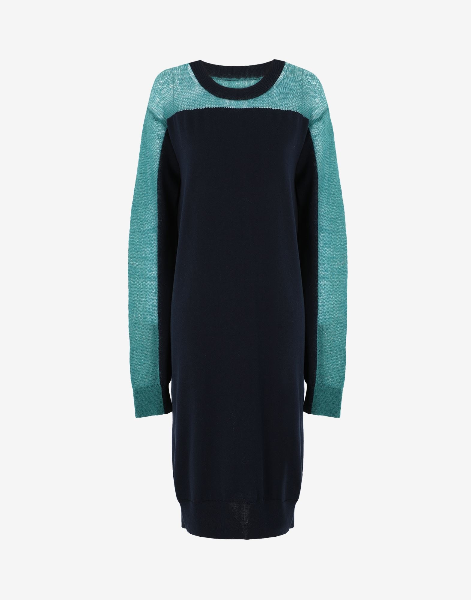 Spliced knit dress - 1