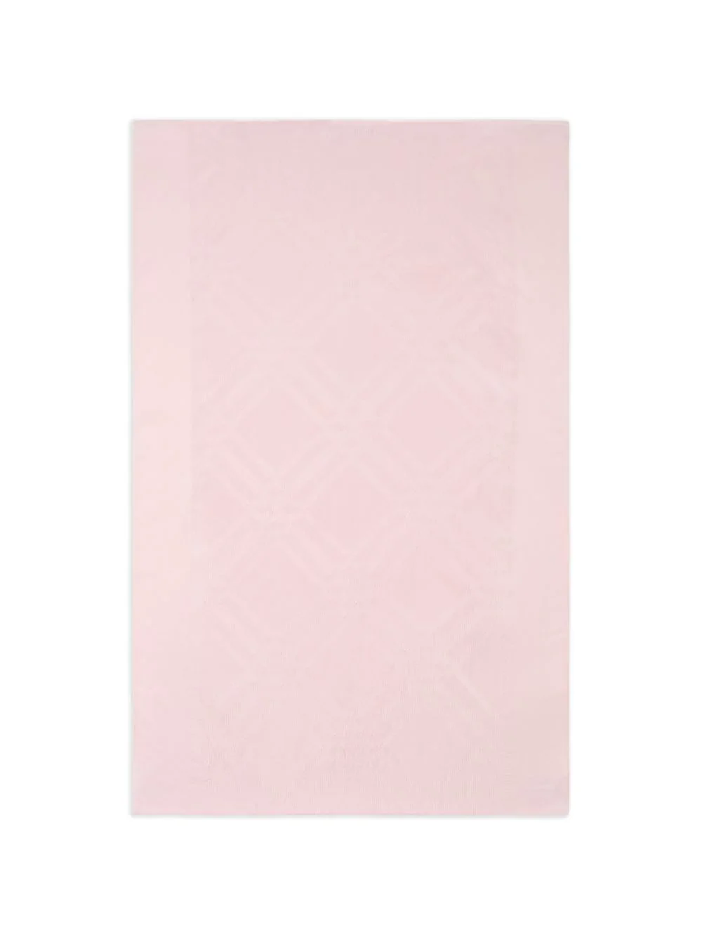 wide Check silk scarf - 1