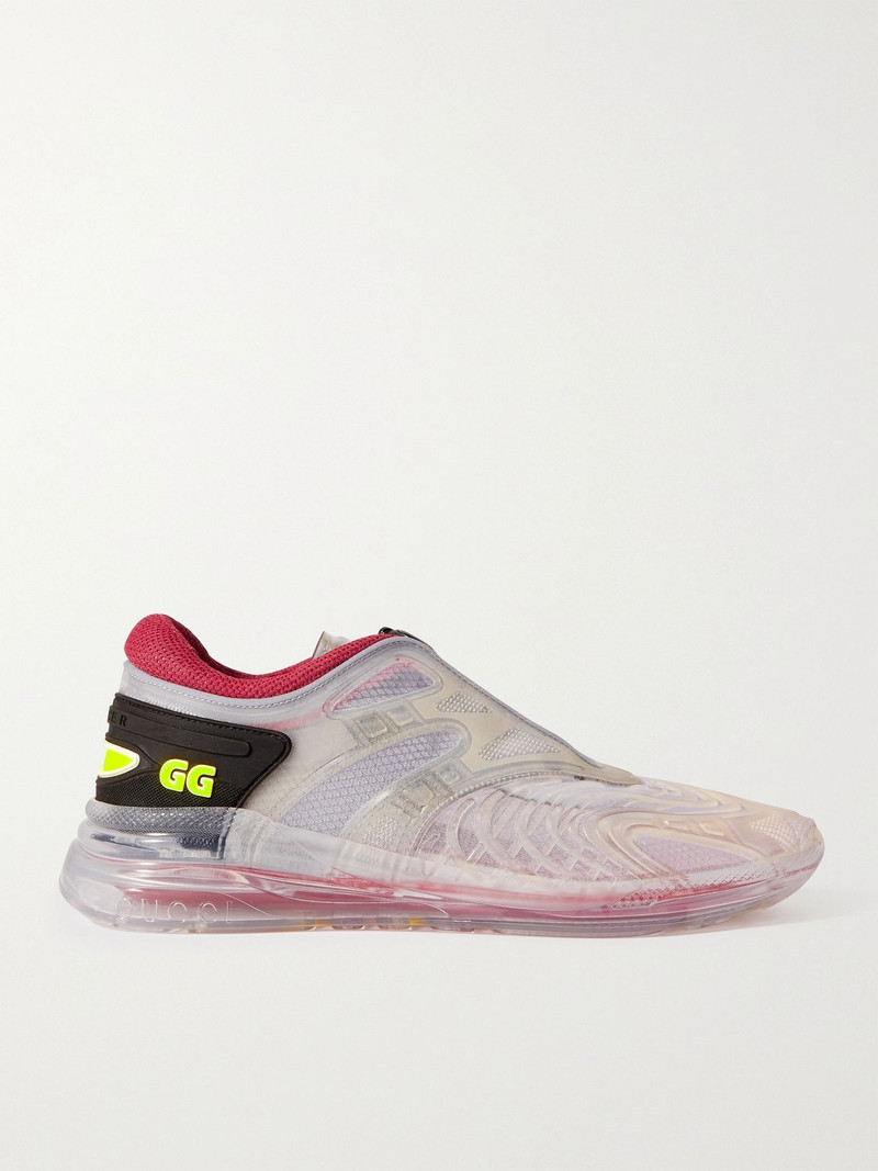 Ultrapace R Mesh-Trimmed Rubber Sneakers - 1