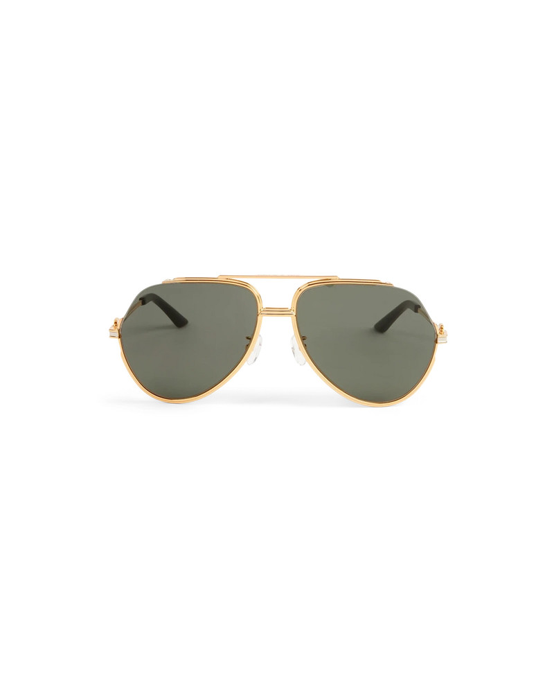 CASABLANCA Black & Gold The Albán Sunglasses | Casablanca Paris outlook