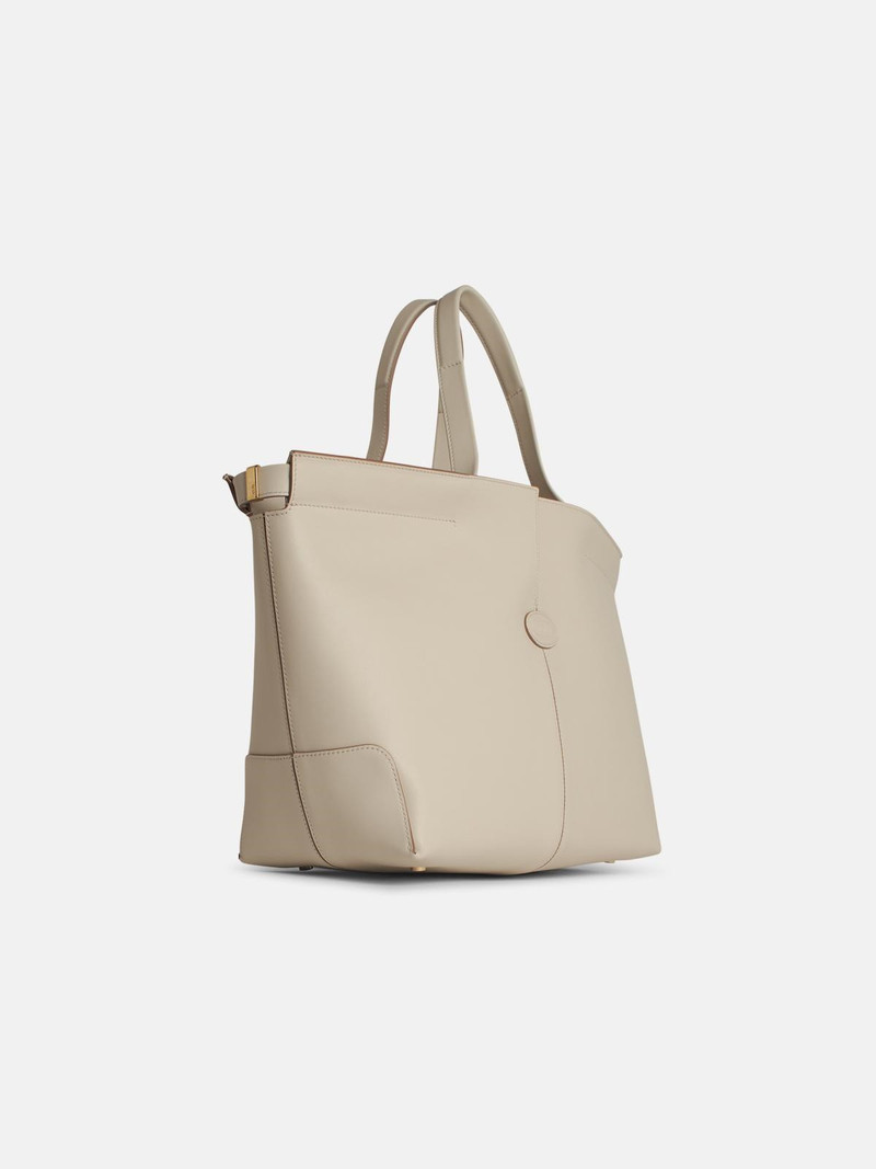 Tod's 'DI BAG' IVORY LEATHER BAG outlook