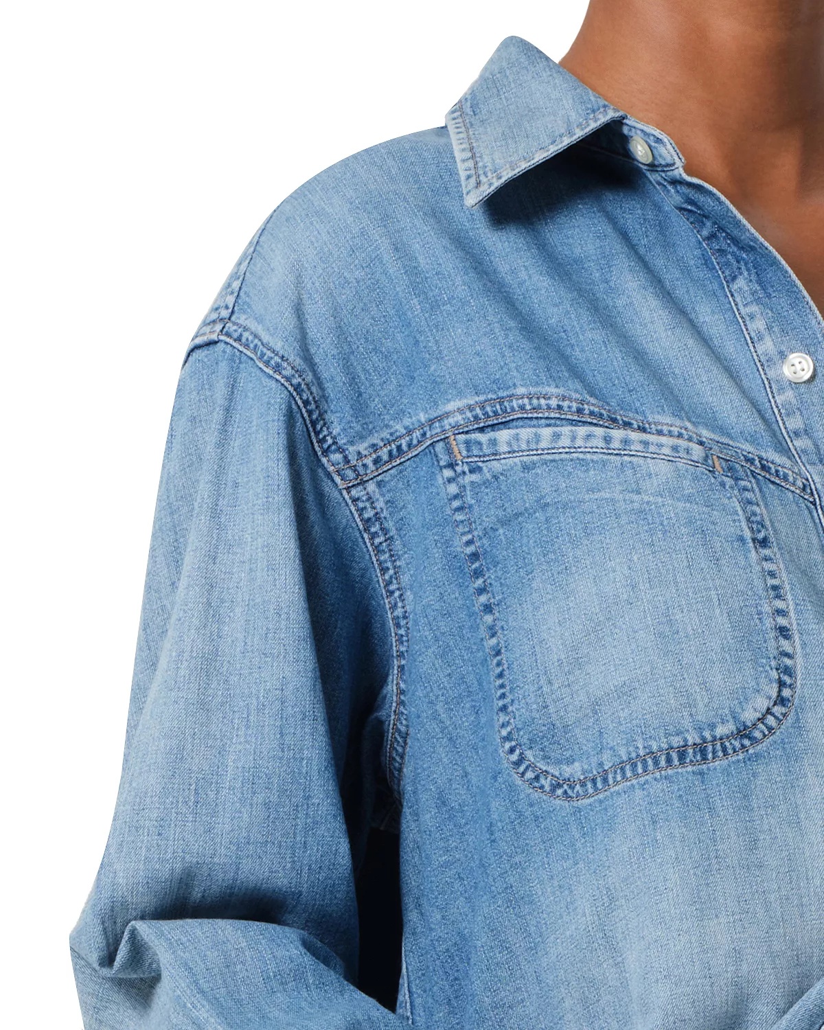 Solene Denim Shirt - 5