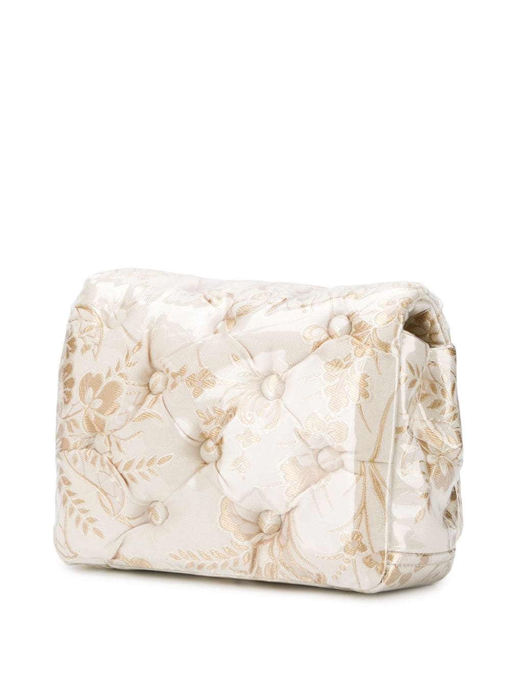 quilted floral-print crossbody - 3