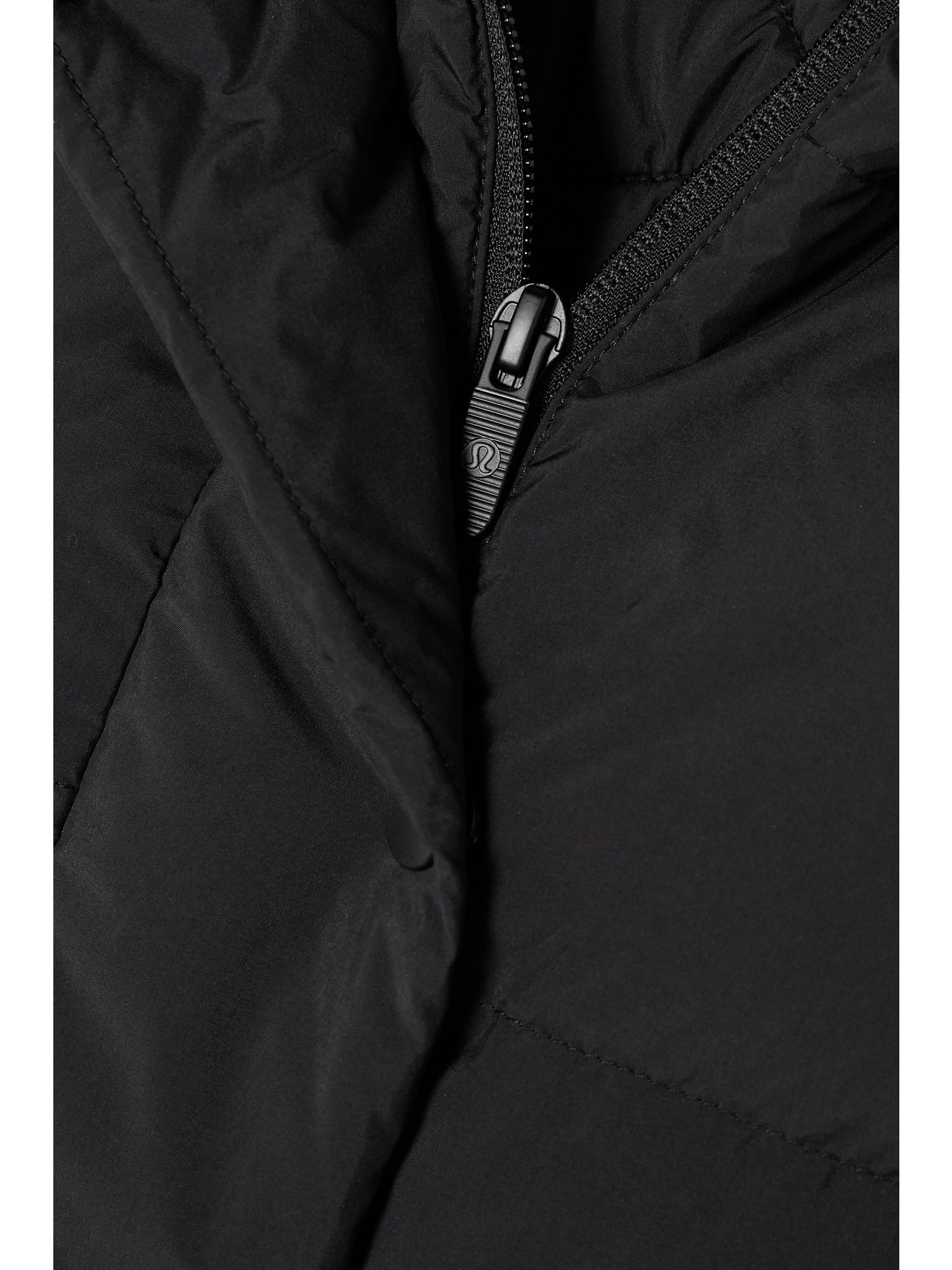 Wunder Puff cropped hooded quilted recycled-Glyde™ down vest Black - 5