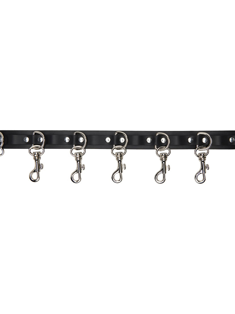 VETEMENTS Black Extreme Carabiner Belt outlook