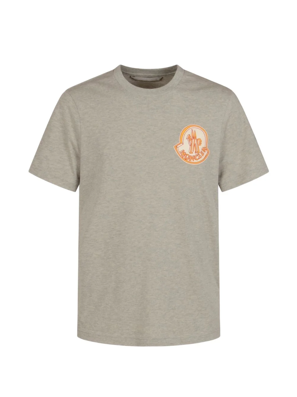 crewneck graphic-print cotton T-shirt - 1
