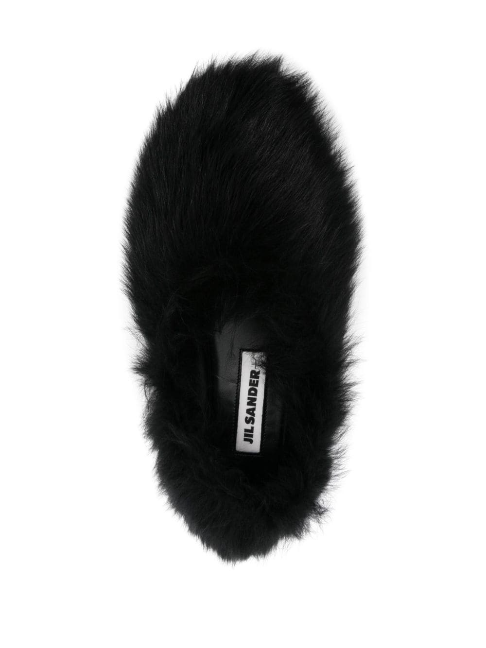 faux-fur ballerina shoes - 4
