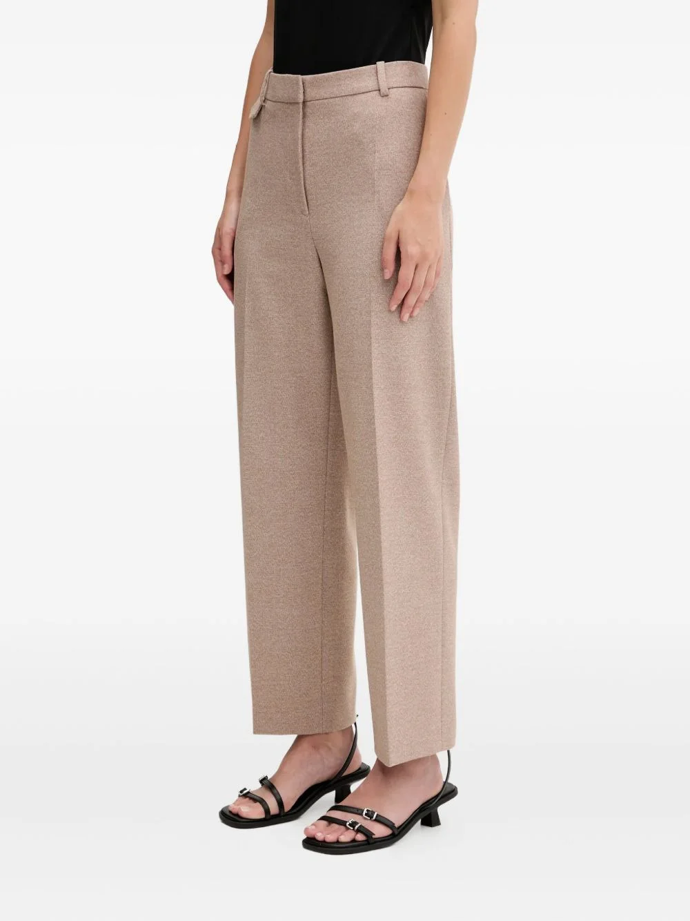 pleated pocket trousers - 1