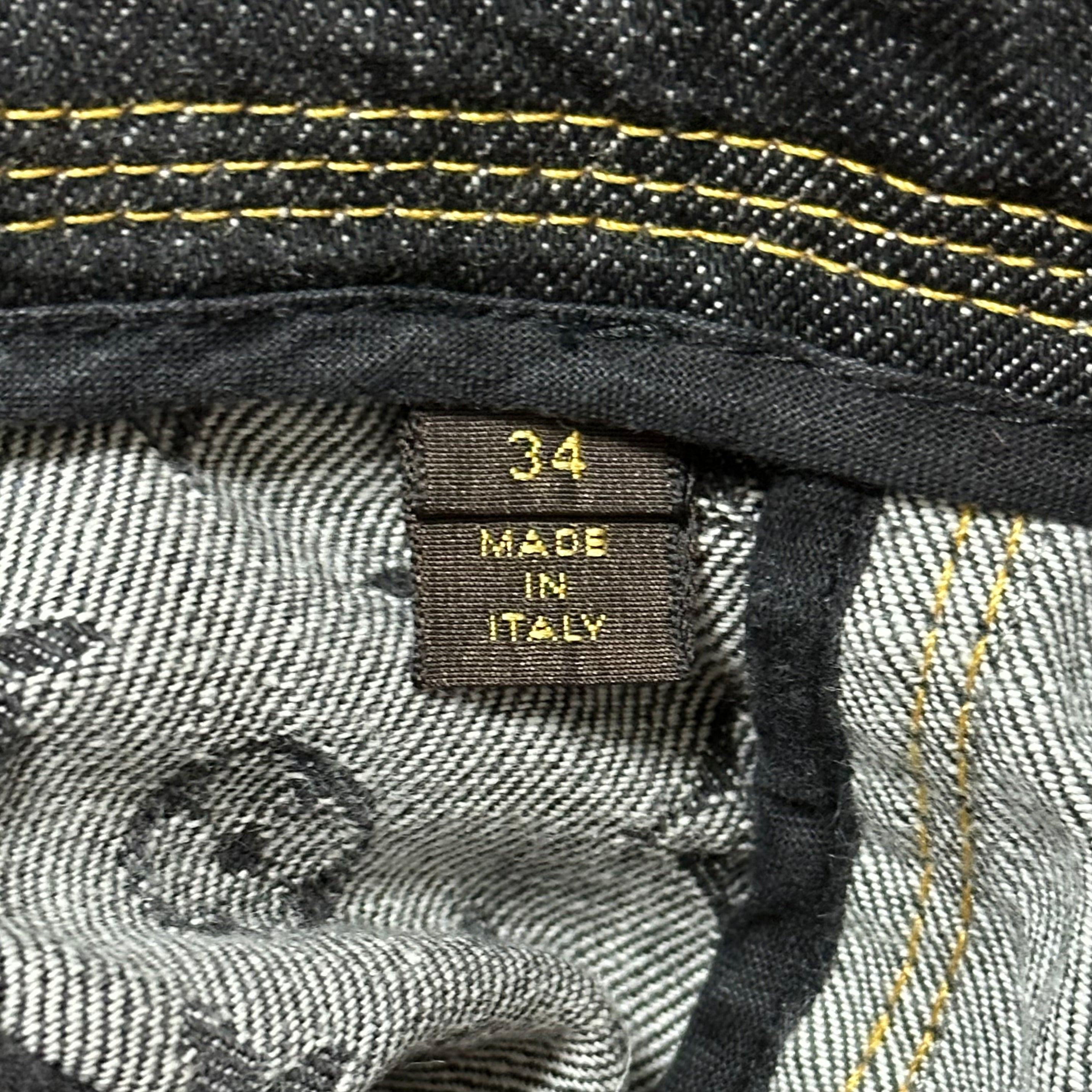 LOUIS VUITTON Spring Summer 2007 Monogram Patchwork Denim Jeans - 6
