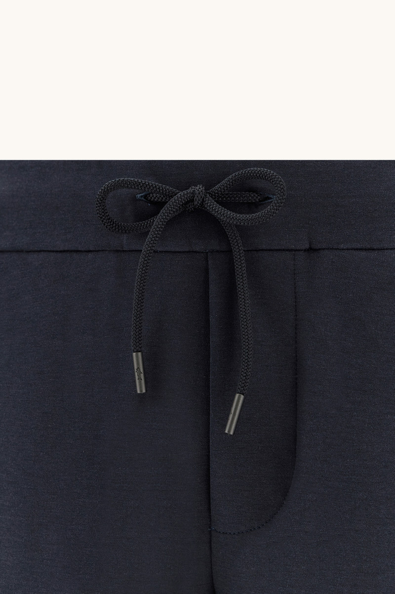 SPORT PANTS IN ACTIVE FLEECE WITH MICROFIBER DETAILS 6