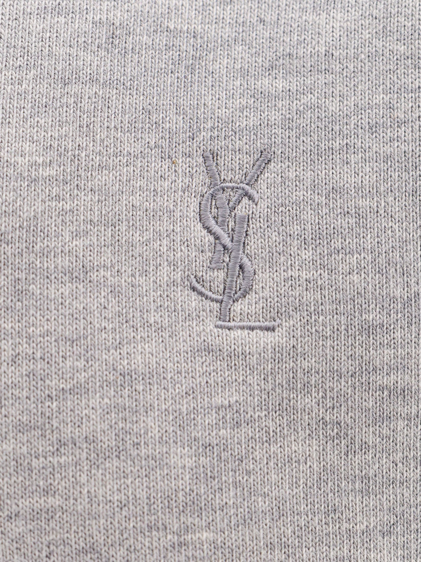 Biologic cotton sweatshirt with embroidered monogram - 3