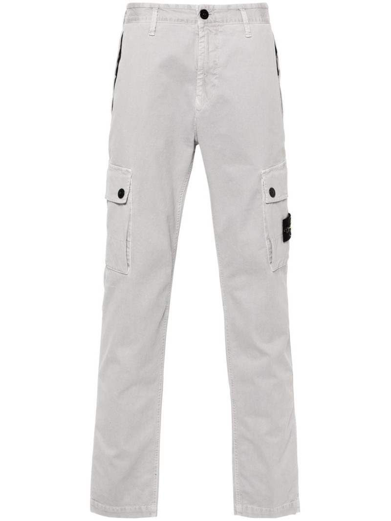 Compass-badge cargo pants 1