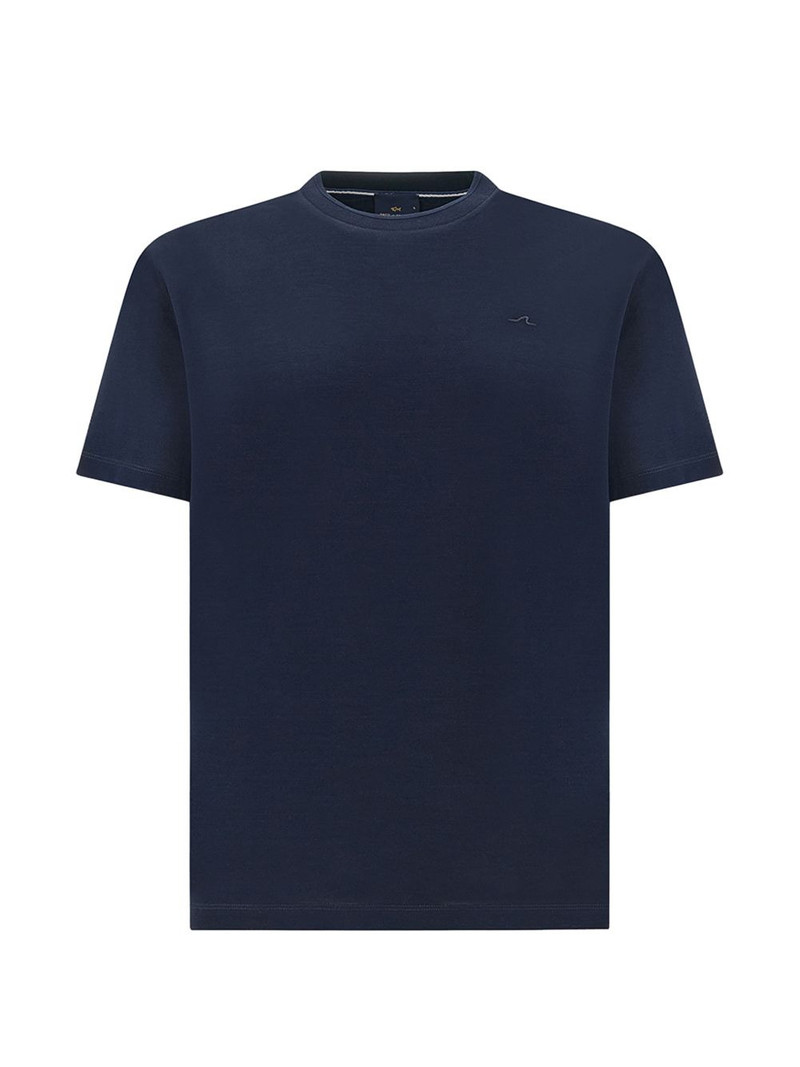 piqué cotton T-shirt 1
