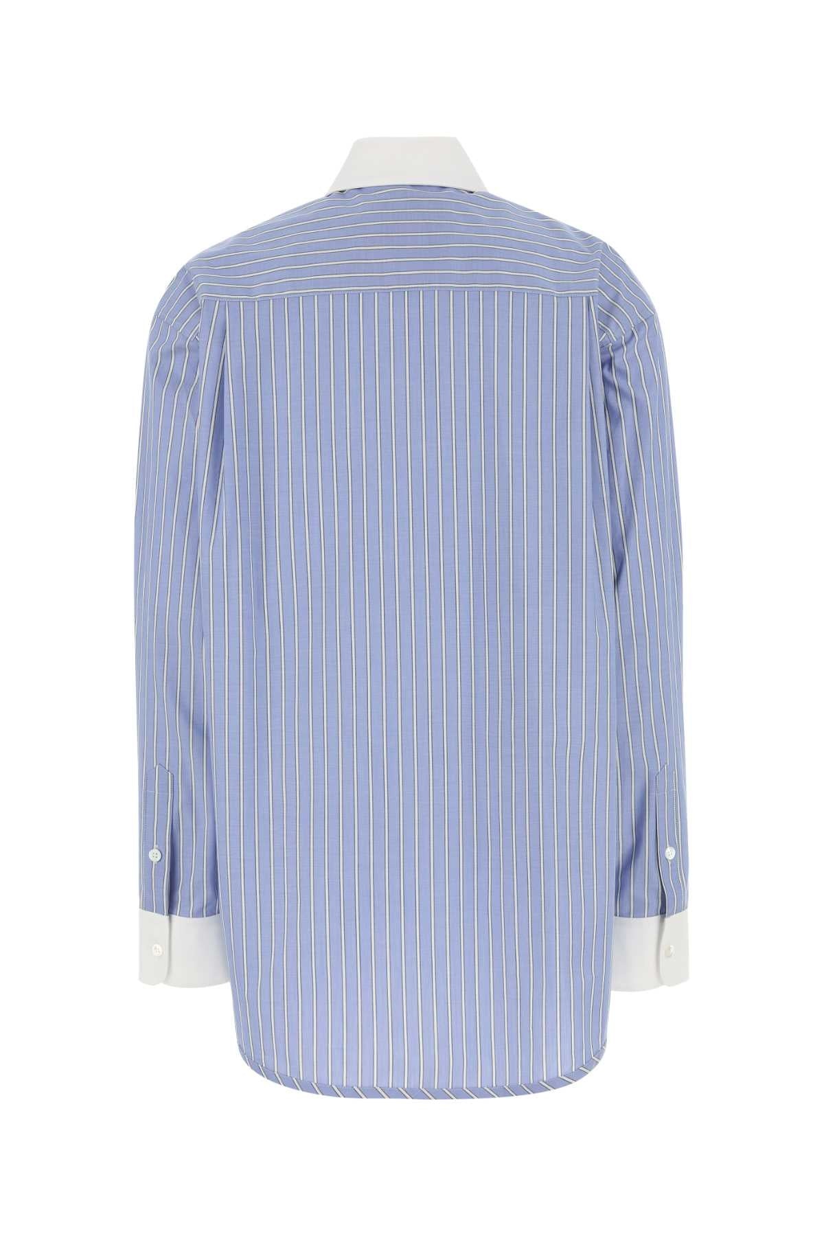 Marni Women Embroidered Poplin Oversize Shirt - 2