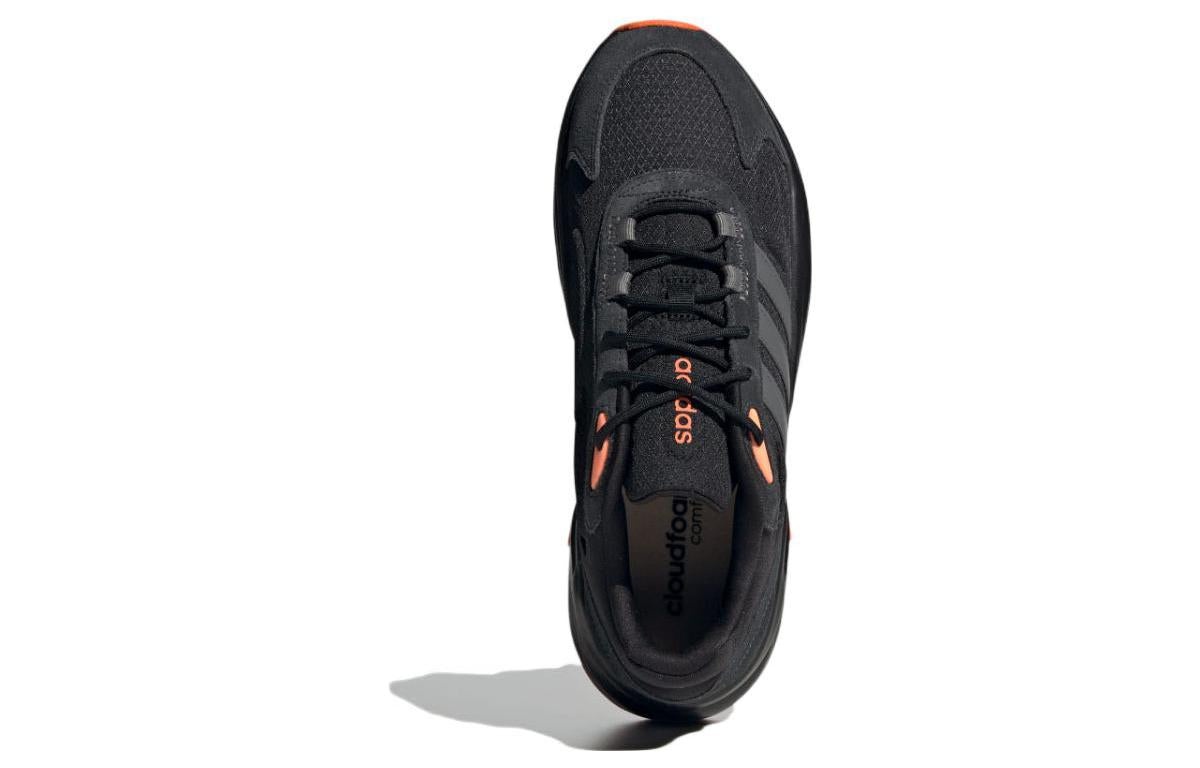 adidas Ozelle Cloudfoam Lifestyle Running Shoes 'Black Orange' GX6768 - 5