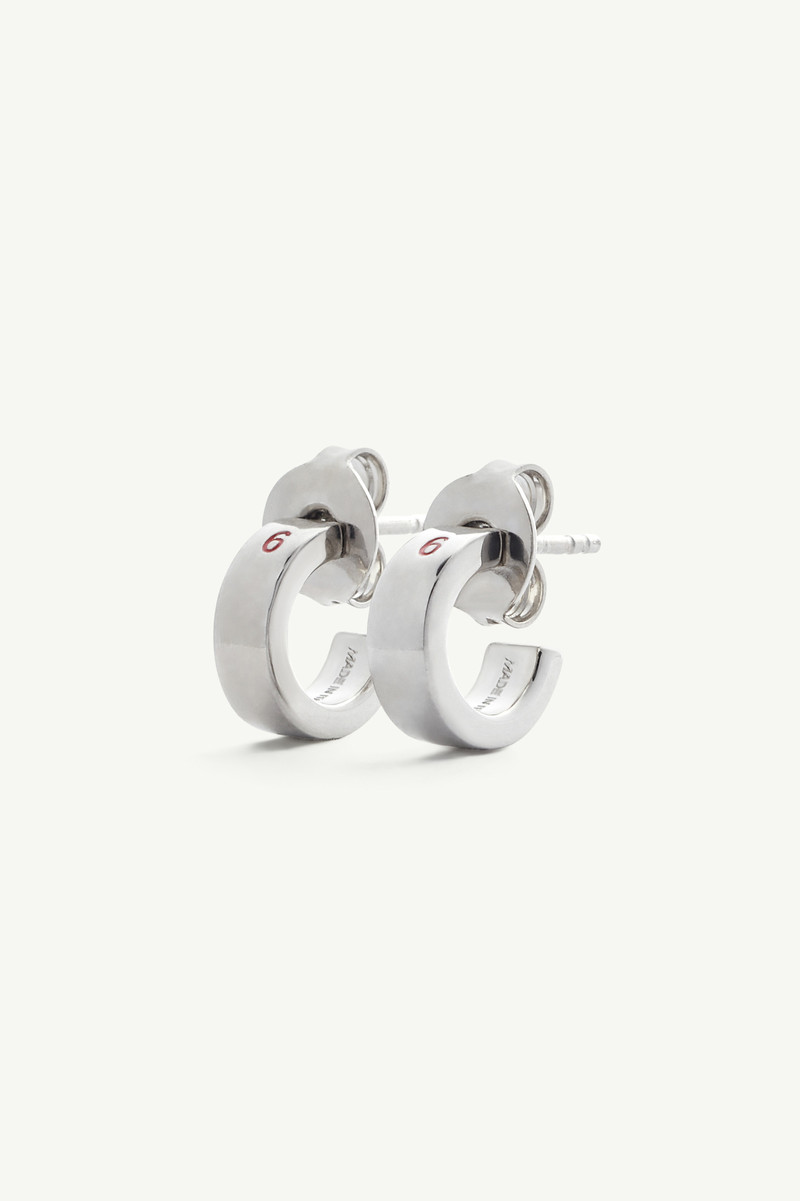 MM6 Maison Margiela Year of the Snake Minimal Numeric Earrings outlook