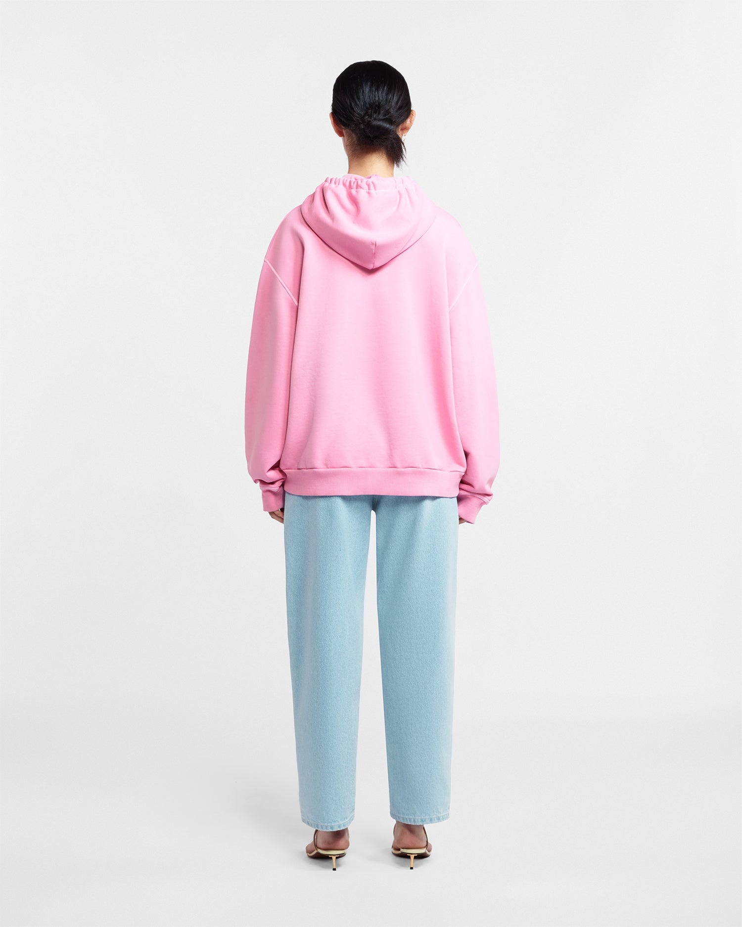 Organically Grown Cotton-Fleece Hoodie - 3