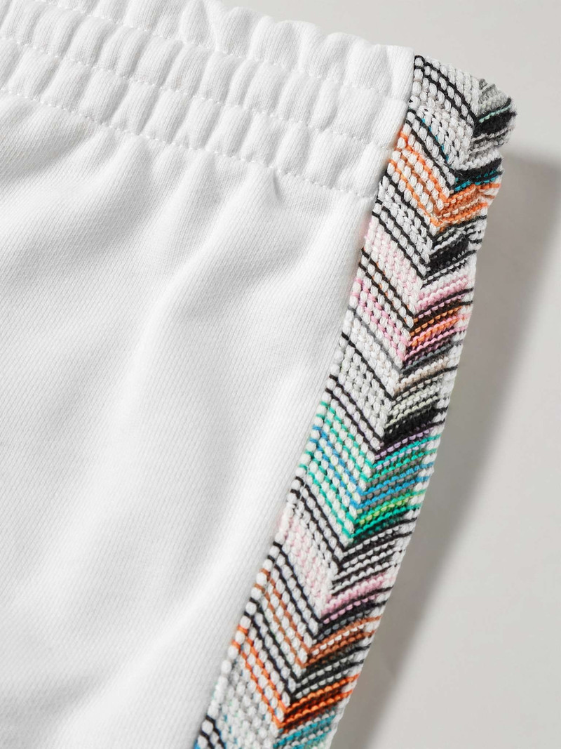 Logo-Embroidered Cotton-Jersey Shorts 5