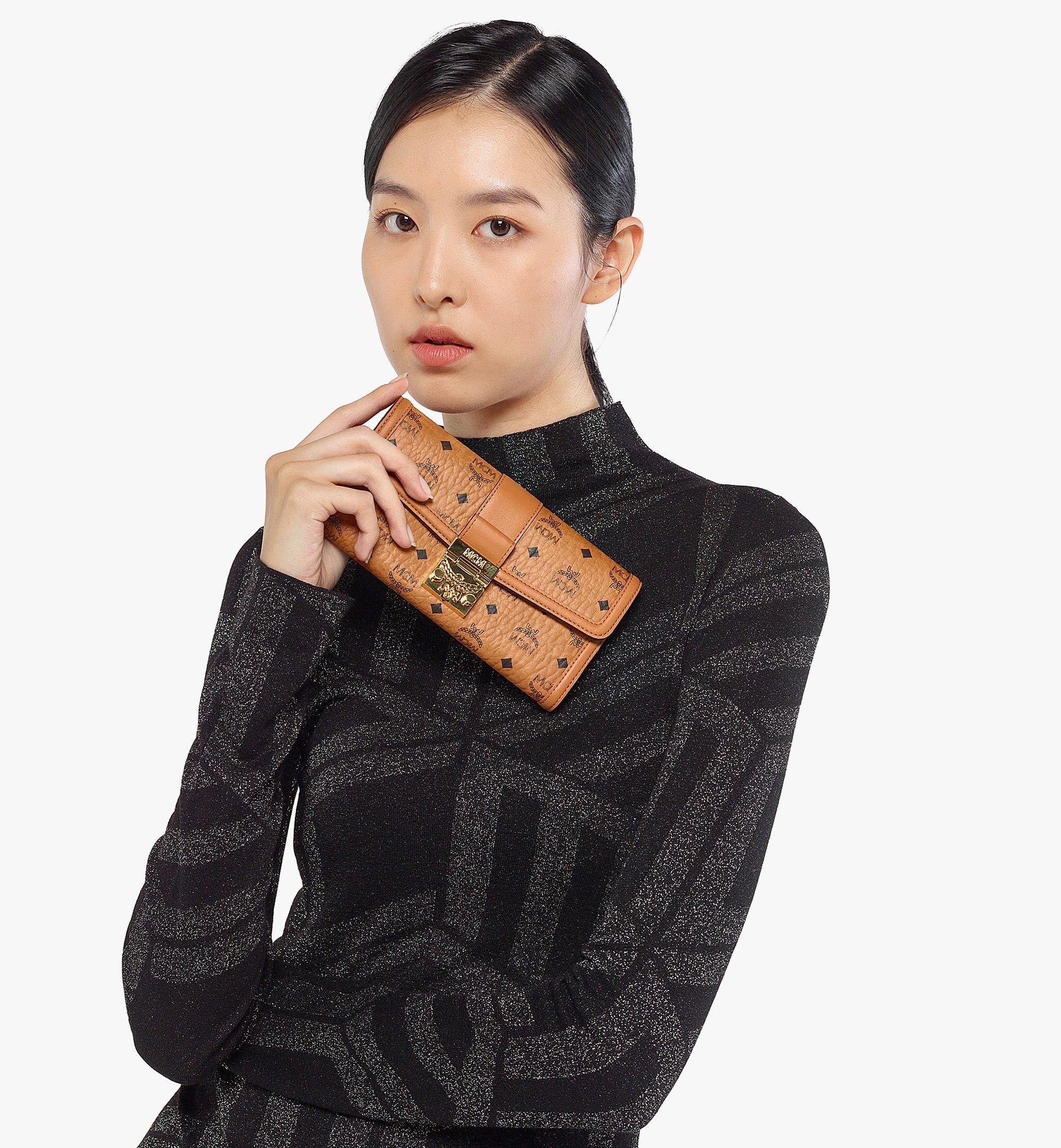 Tracy Chain Wallet in Visetos - 6