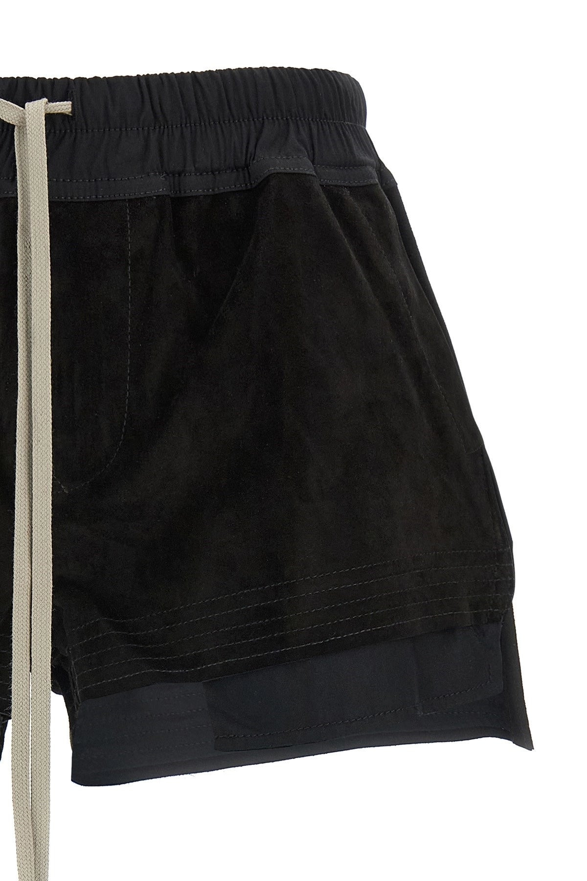 Rick Owens Women 'Fog Boxers' Shorts - 3