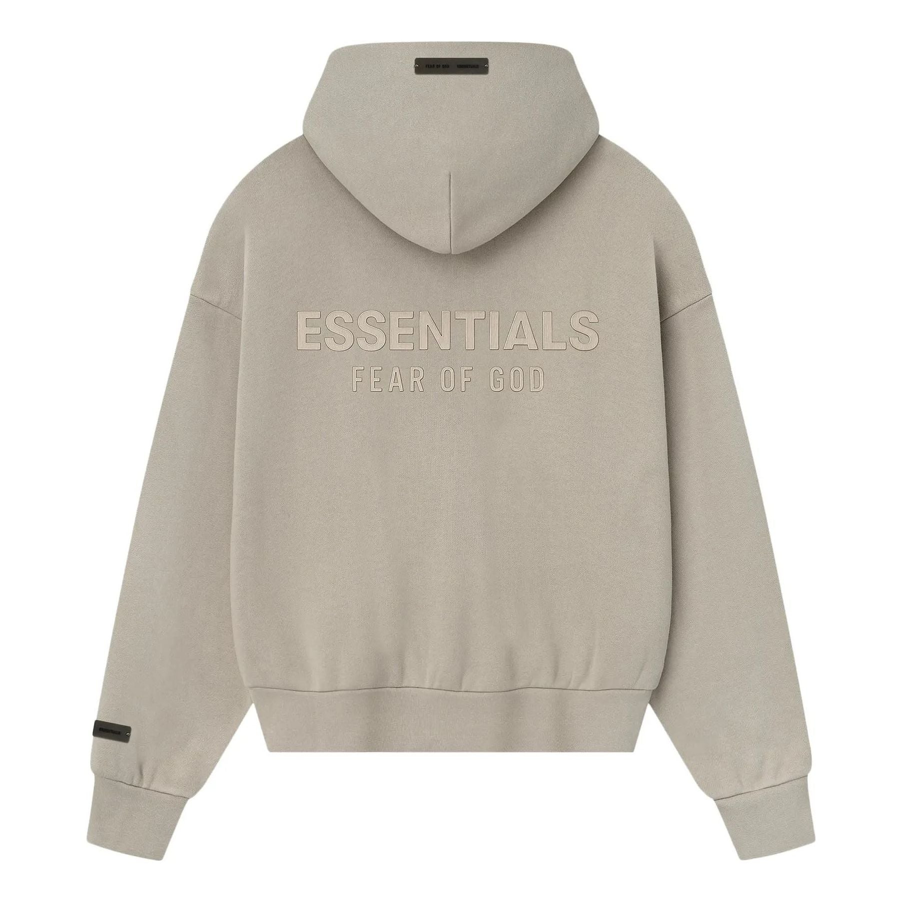 Fear of God Essentials Classic Full Zip Hoodie 'Timber' 192SP254781F - 2