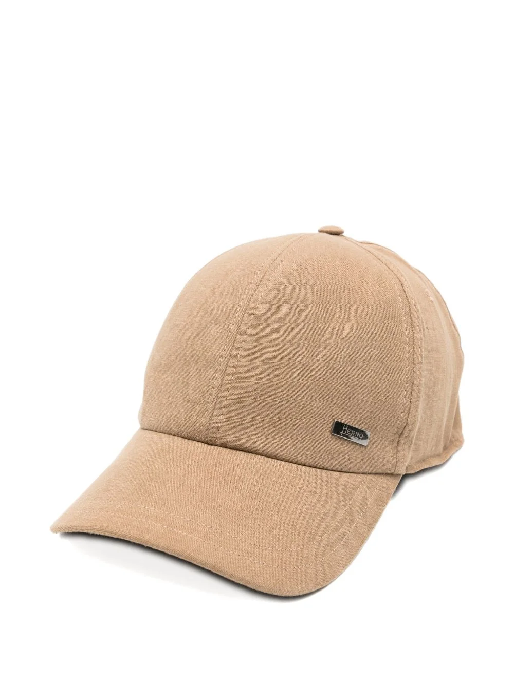 logo-plaque baseball cap - 1