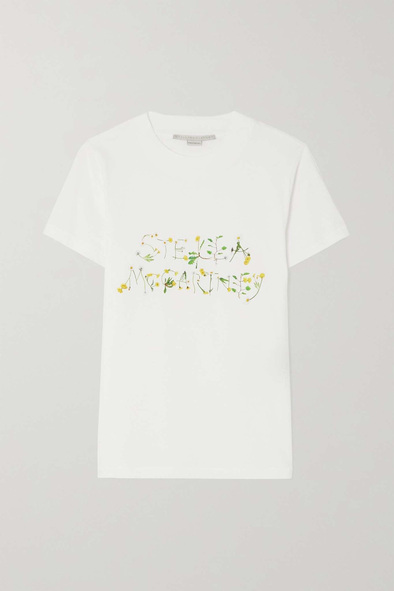 Dandelion printed cotton-jersey T-shirt 1