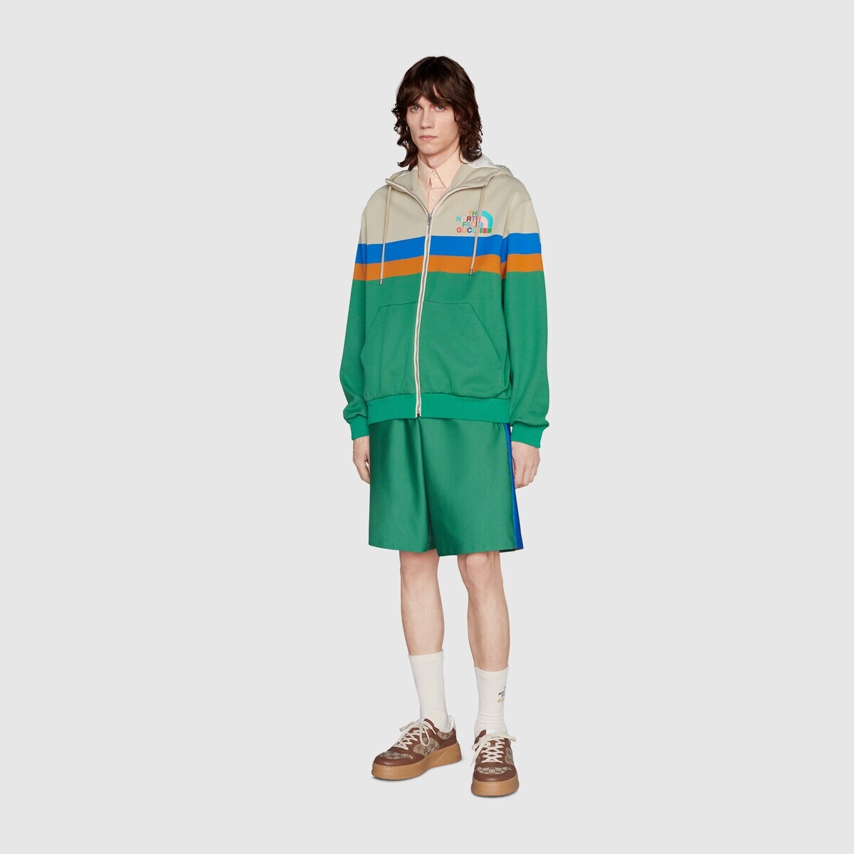 The North Face x Gucci hooded jacket - 2
