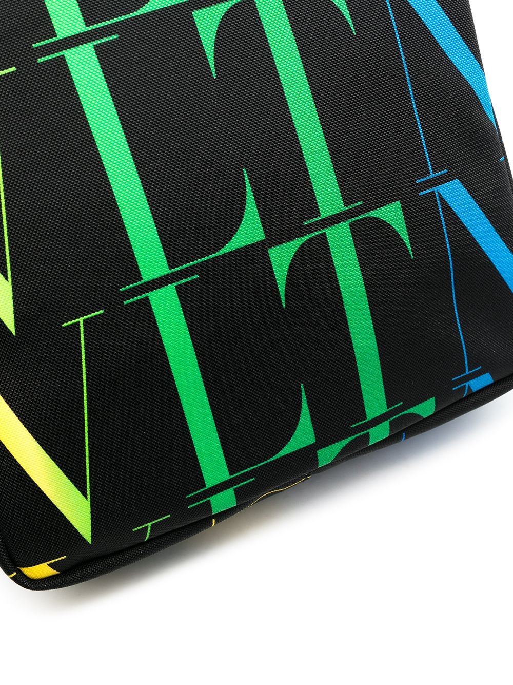 VLTN logo-print messenger bag - 4