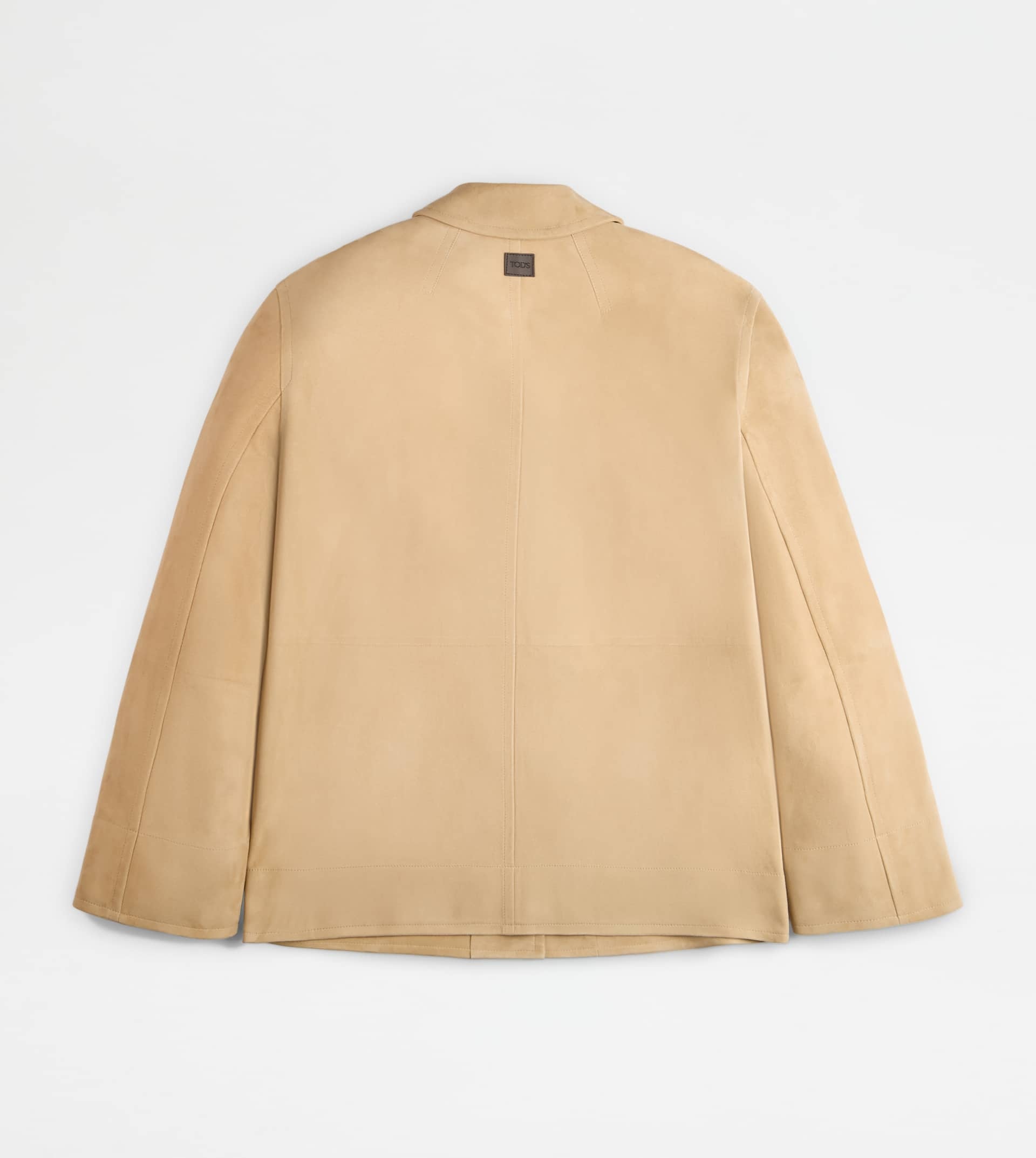 JACKET IN SUEDE - BROWN - 2