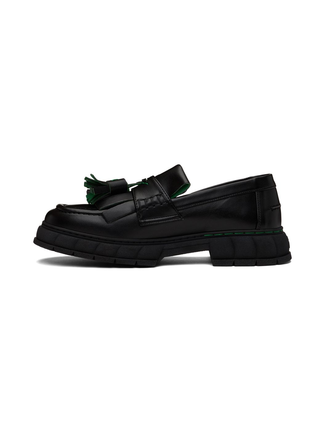 Black Progres II Apple Loafers - 3