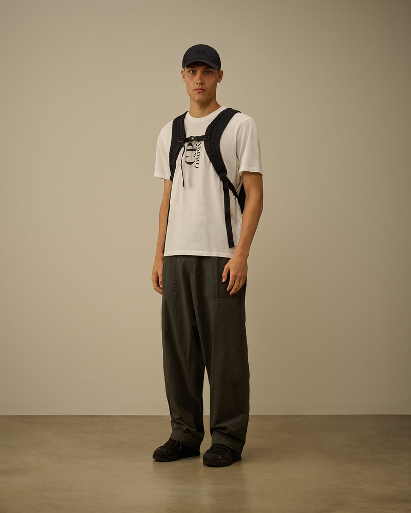 C.P. Company 30/1 Jersey Short Sleeve Logo T-Shirt outlook