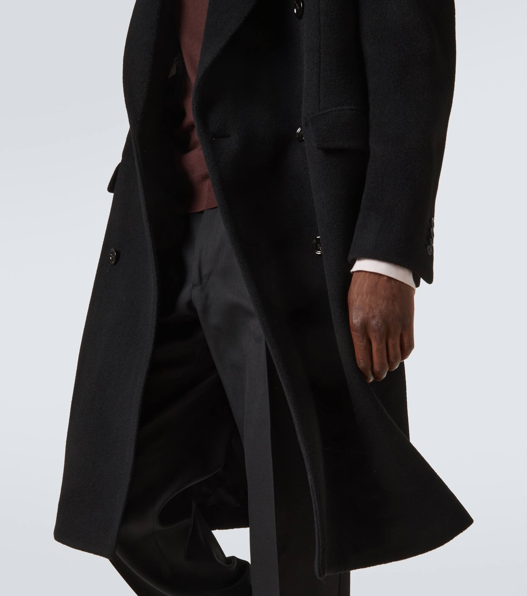 Virgin wool overcoat - 5