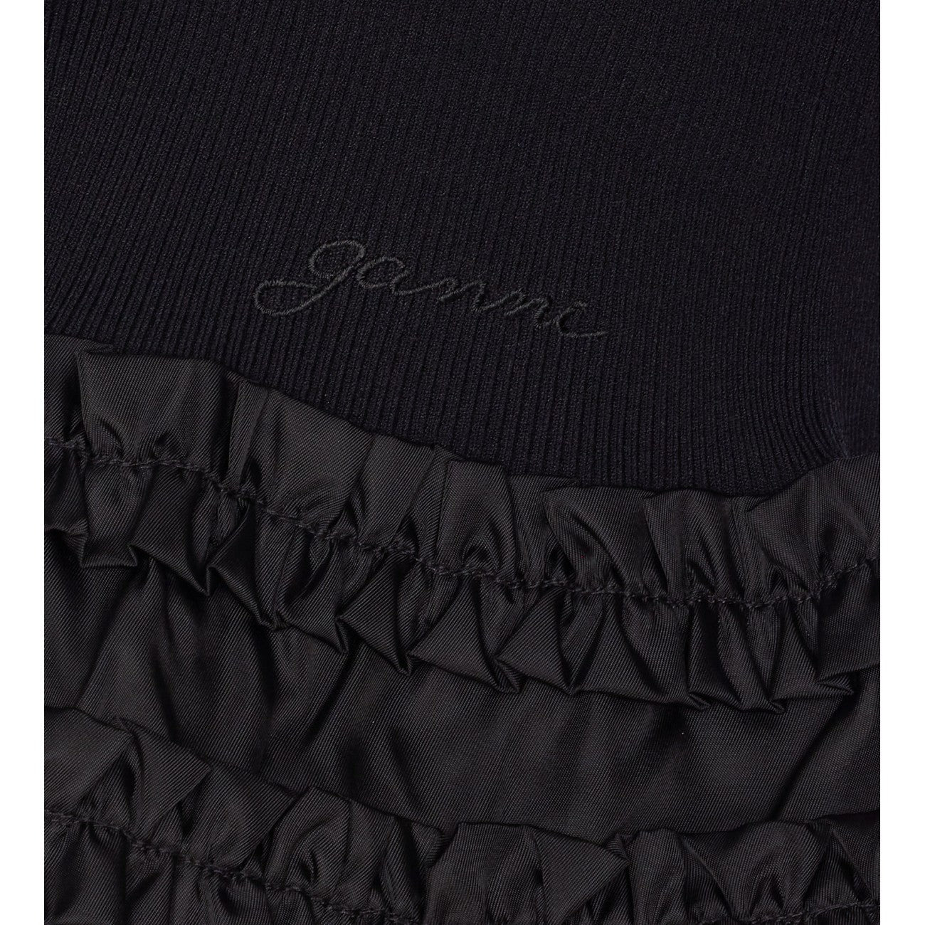 Ganni Women Melange Rib Knit Cardigan - 3