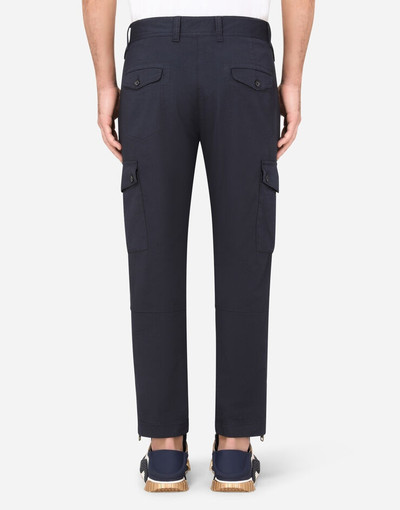 Dolce & Gabbana Stretch cotton cargo pants outlook