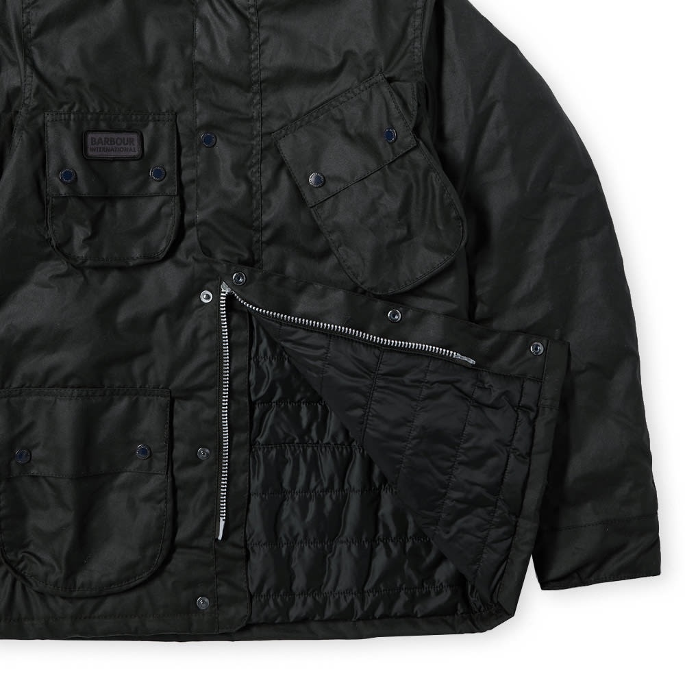 Barbour International Coloured Sl International Wax Jacket - 4