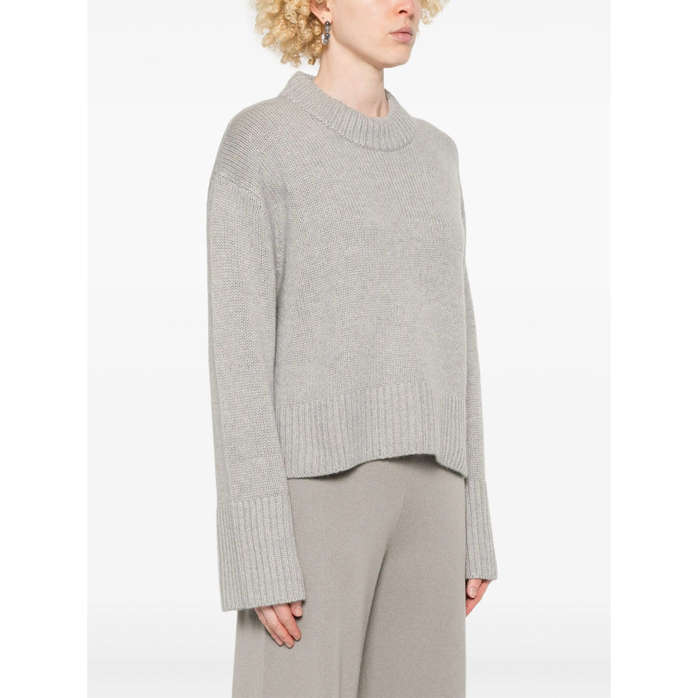 Lisa Yang Grey Knitwear - Jumpers Women - 5
