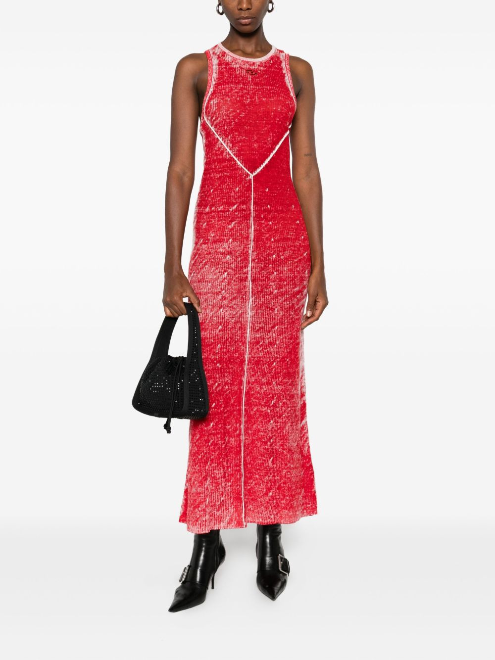 M-Rab ribbed sleeveless maxi dress - 2