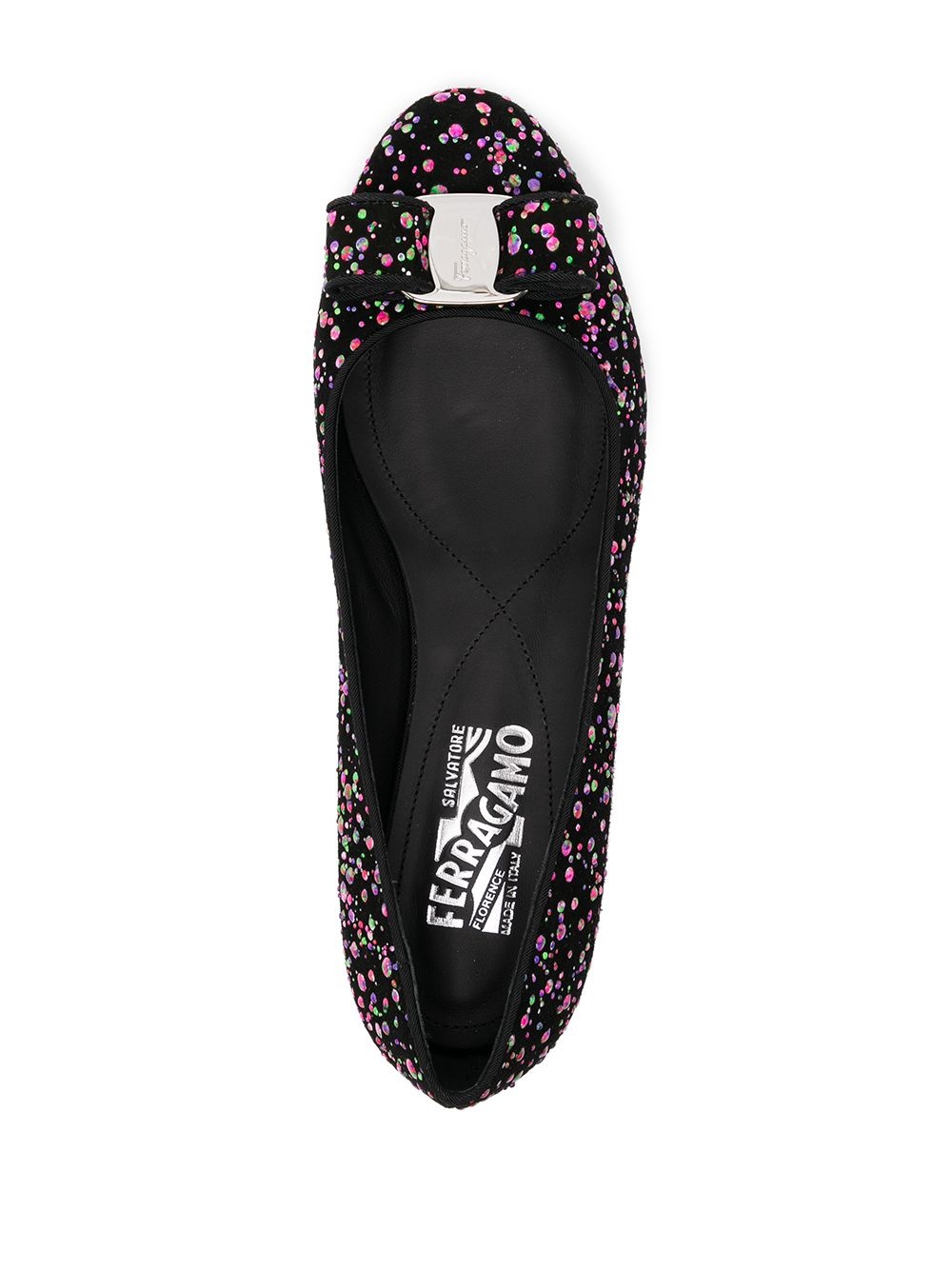 Varina leather ballerina shoes - 4