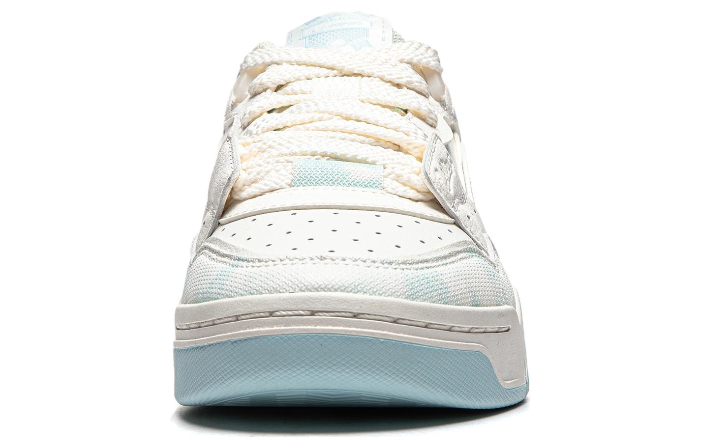 (WMNS) Li-Ning Yuebai Skateboarding Shoes 'White Blue' AGCS252-26 - 6