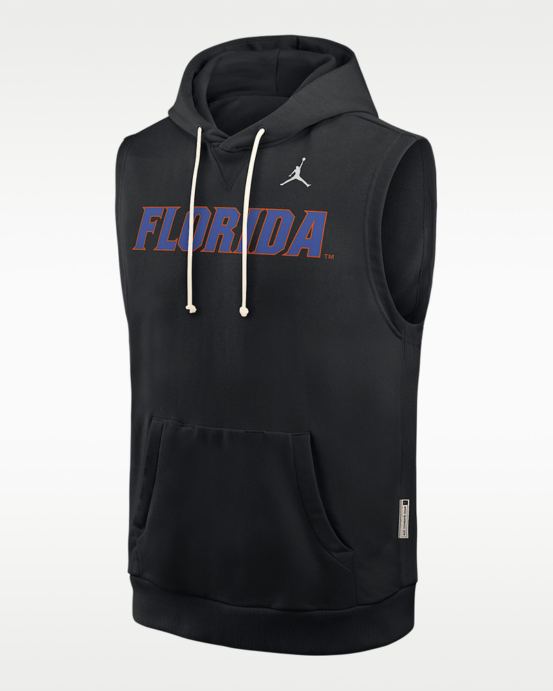 Florida Sideline Men's Jordan Brand Dri-FIT College Sleeveless Pullover Hoodie 1