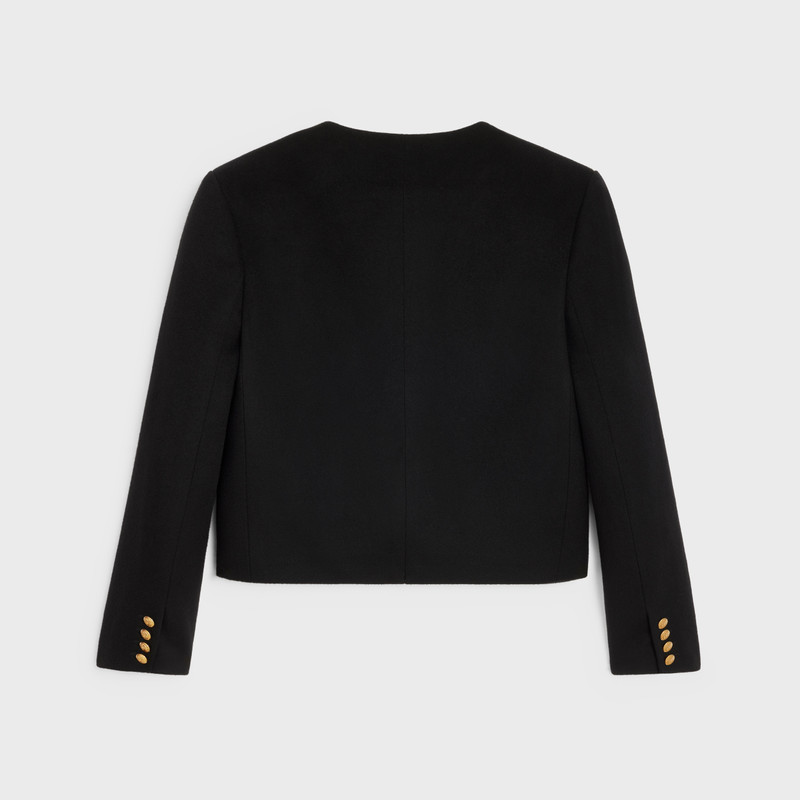 CELINE chasseur jacket in wool cloth outlook