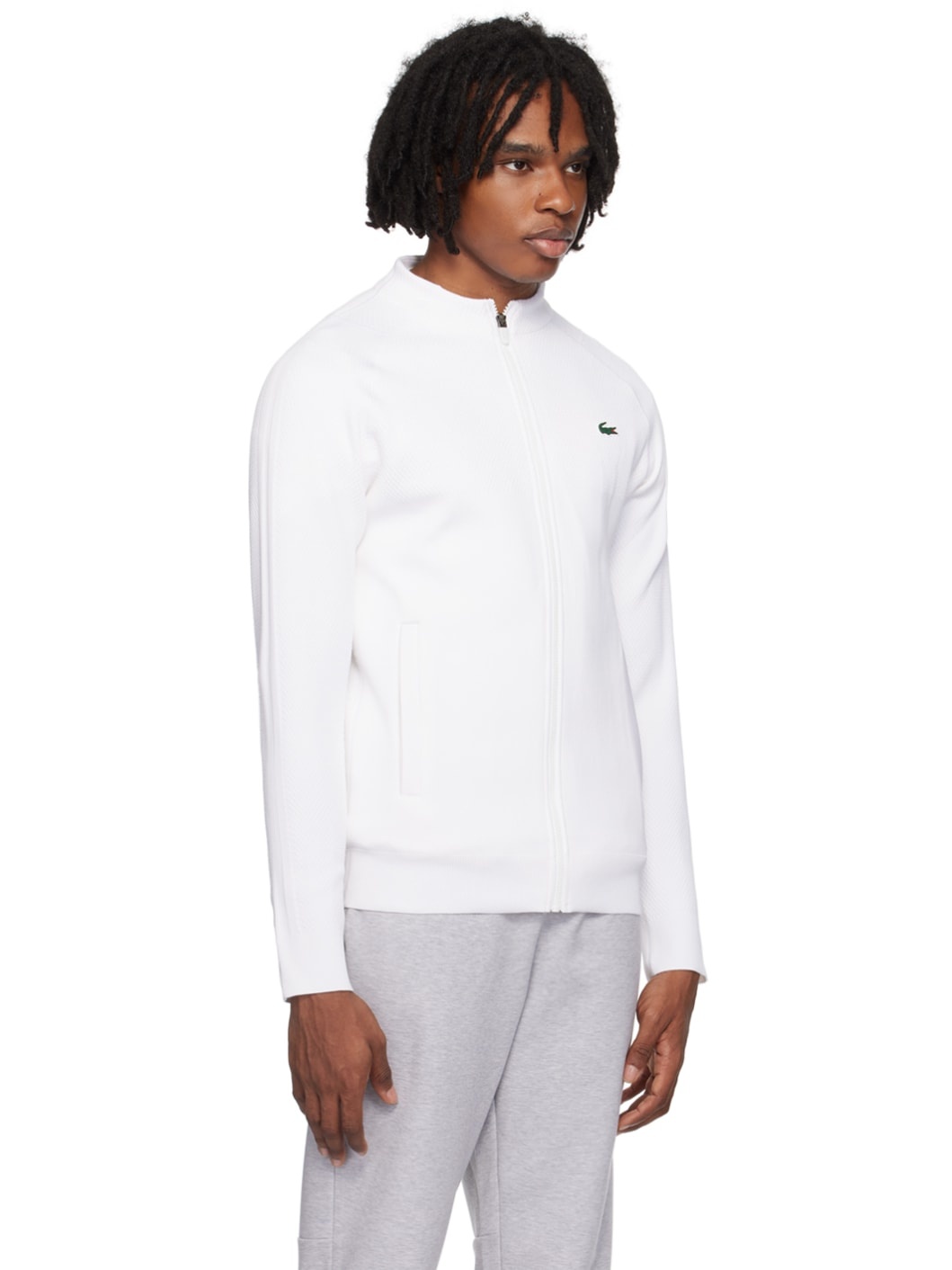 White Novak Djokovic Edition Track Jacket - 2