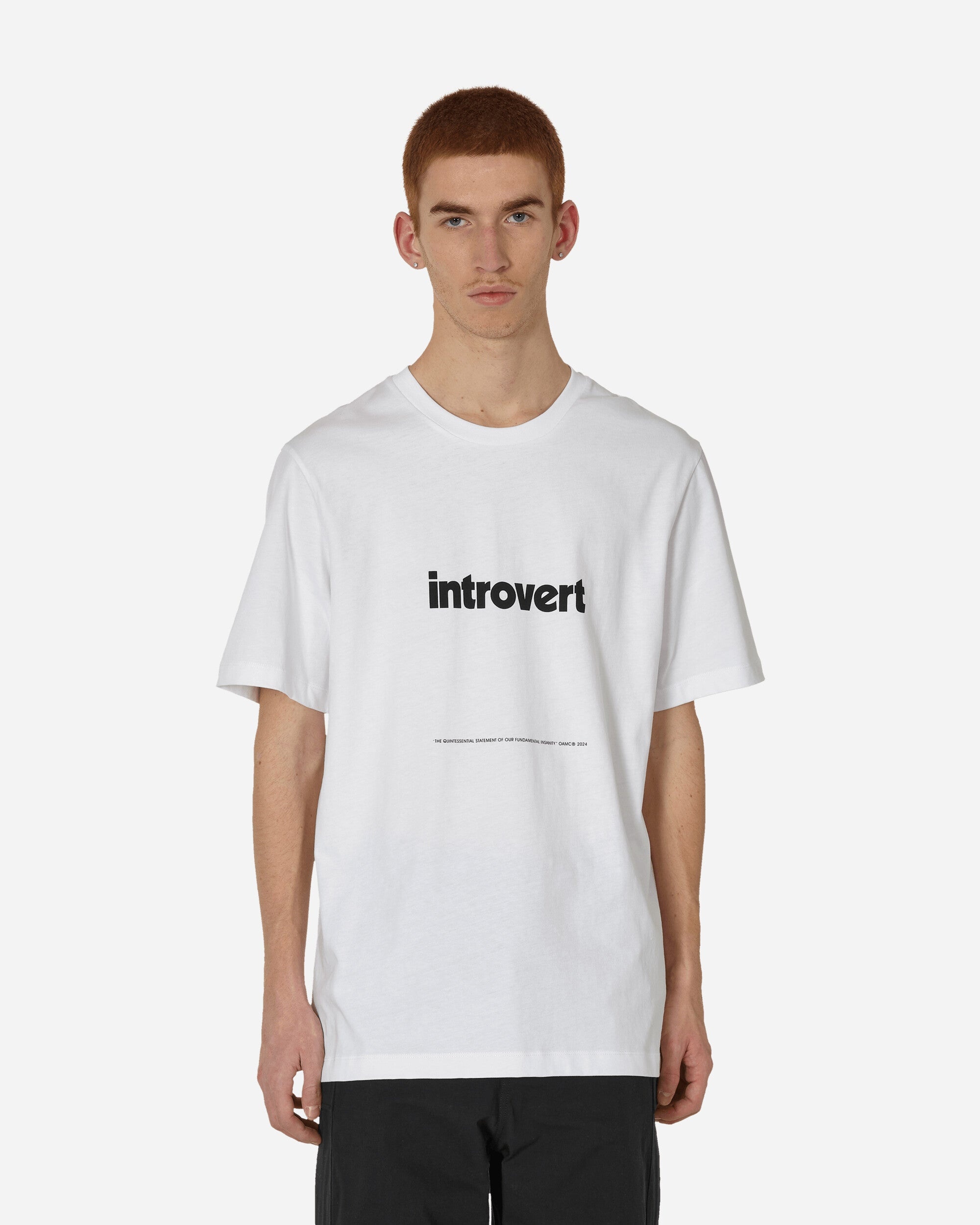 Introvert T-Shirt White - 1