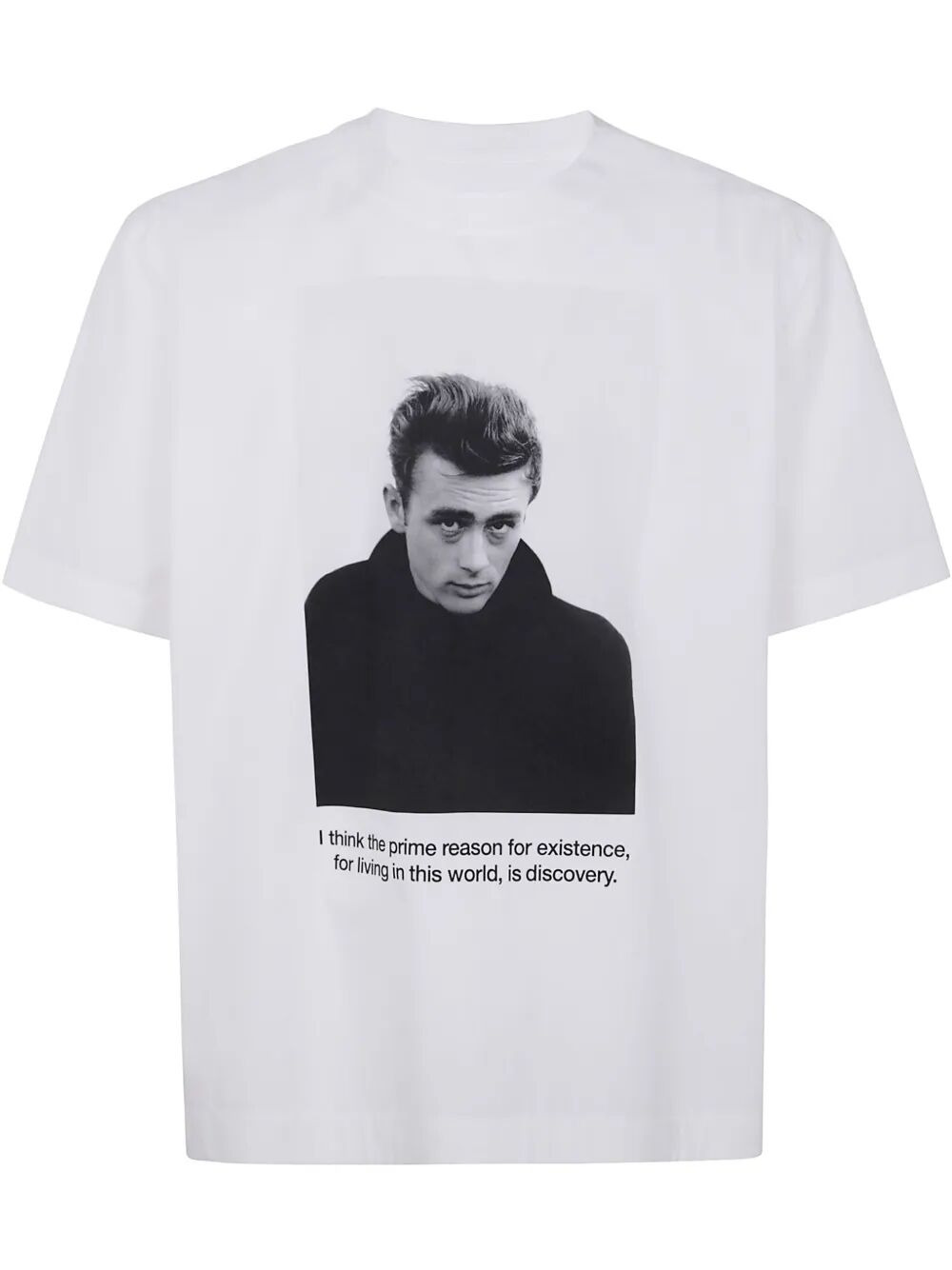 Sacai Men James Dean Cotton Popelin T-Shirt - 4