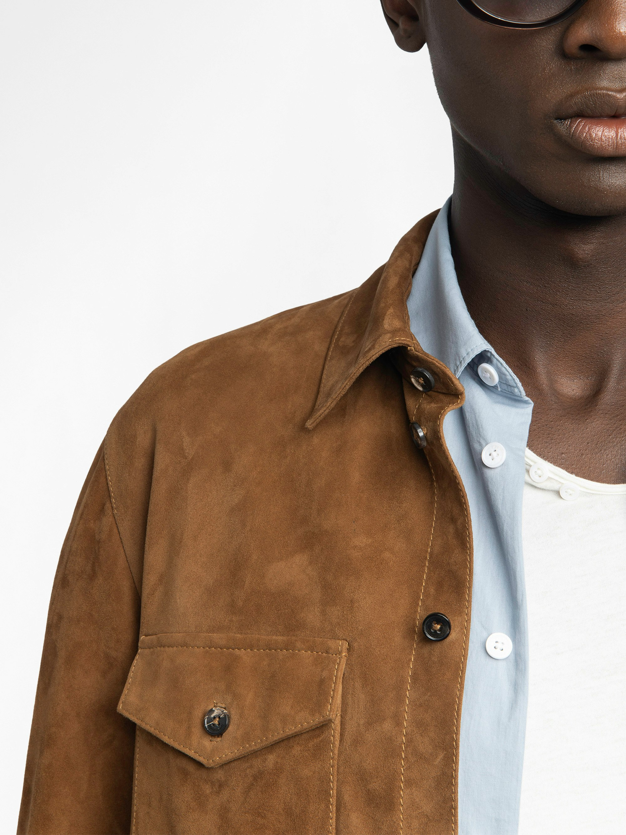 Sergy Suede Shirt - 9