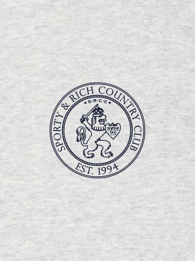 Sporty & Rich lion crest-print track pants outlook