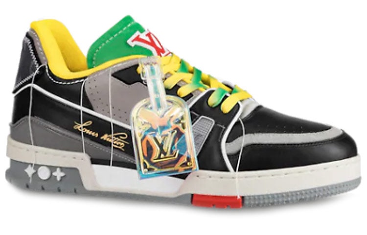 LOUIS VUITTON LV Trainers 'Yellow Multi-color' 1A8QA5 - 2
